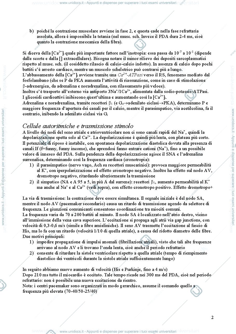 Anteprima pagina 2 — Dispensa di Fisiologia Generale