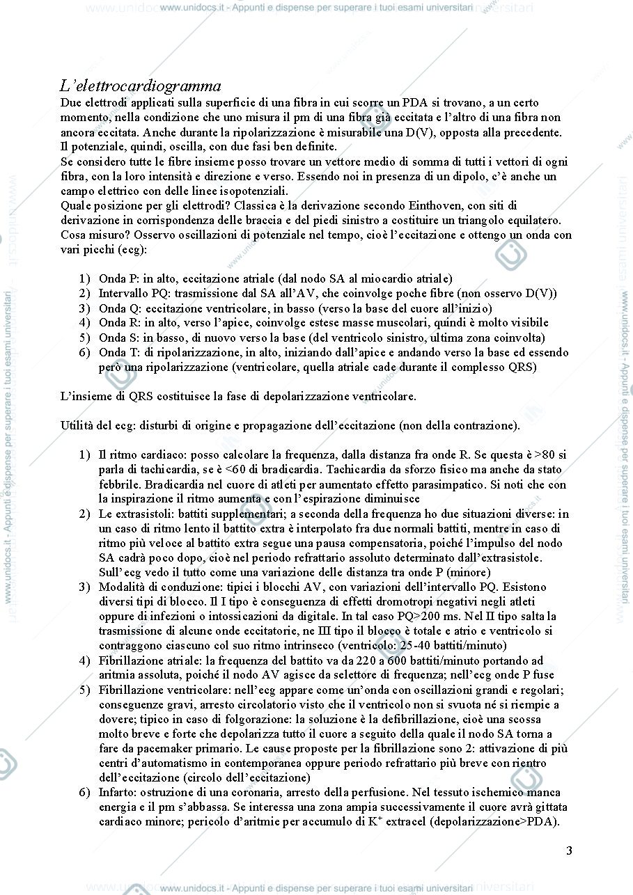 Anteprima pagina 3 — Dispensa di Fisiologia Generale