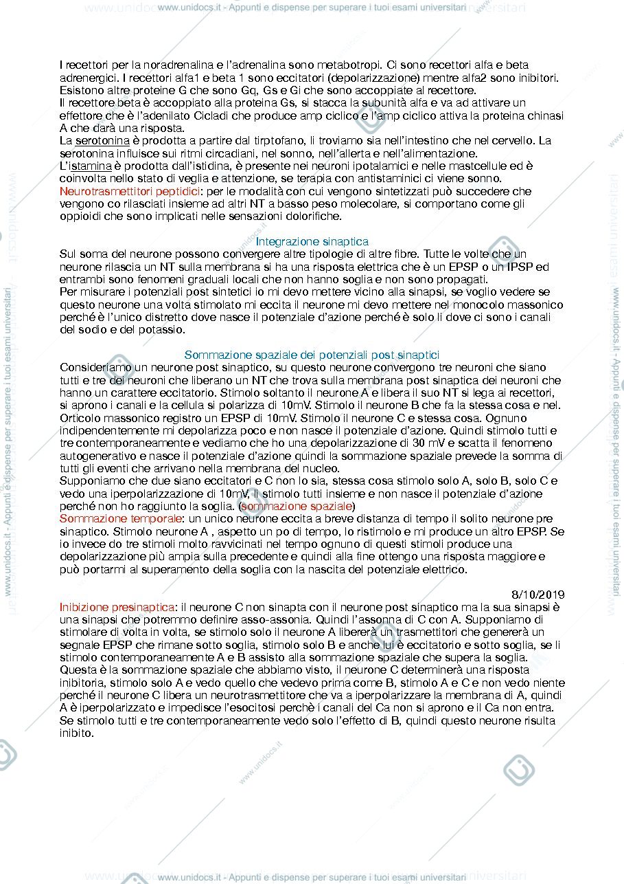 Anteprima pagina 2 — Fisiologia umana parte 2