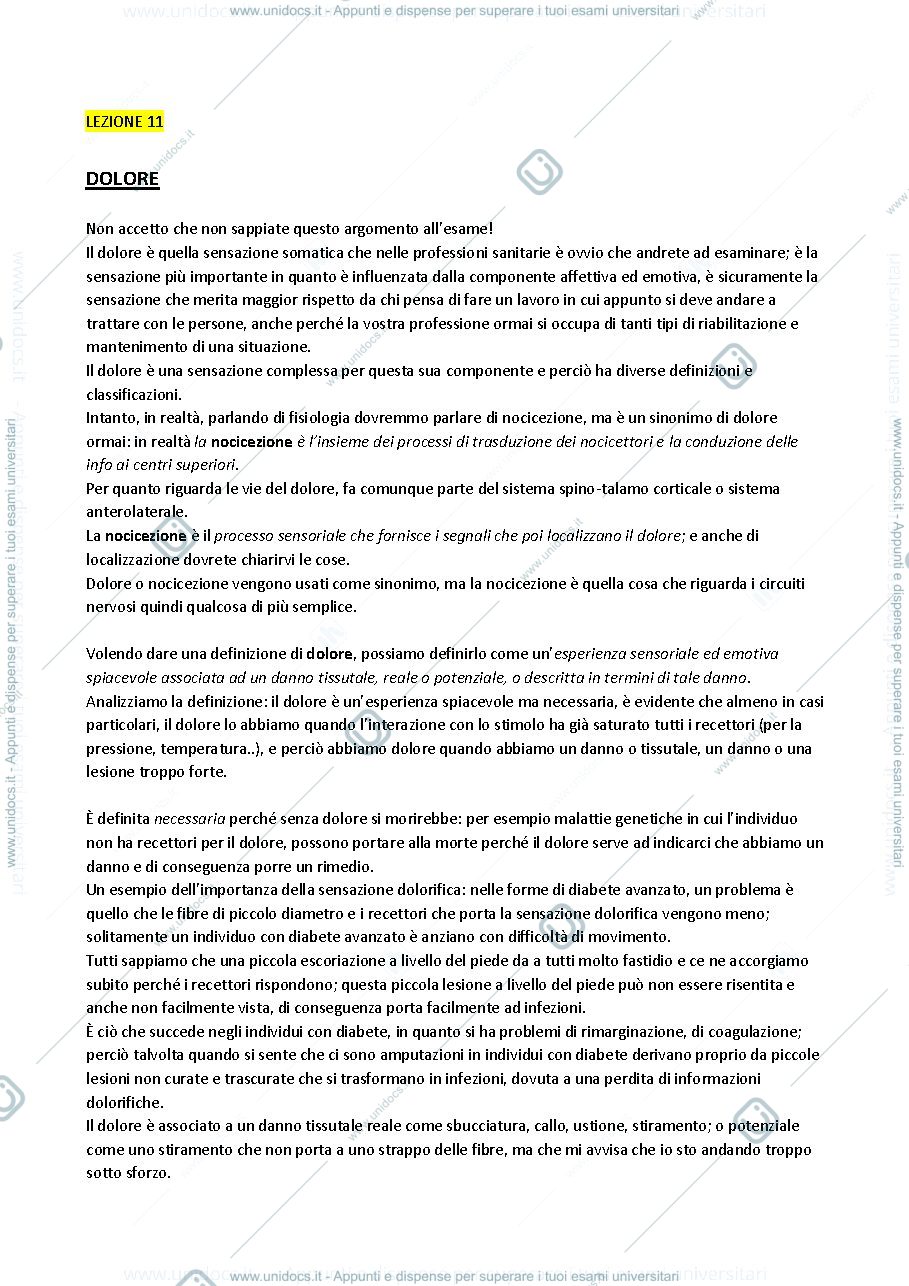 Anteprima pagina 1 — Fisiologia 11