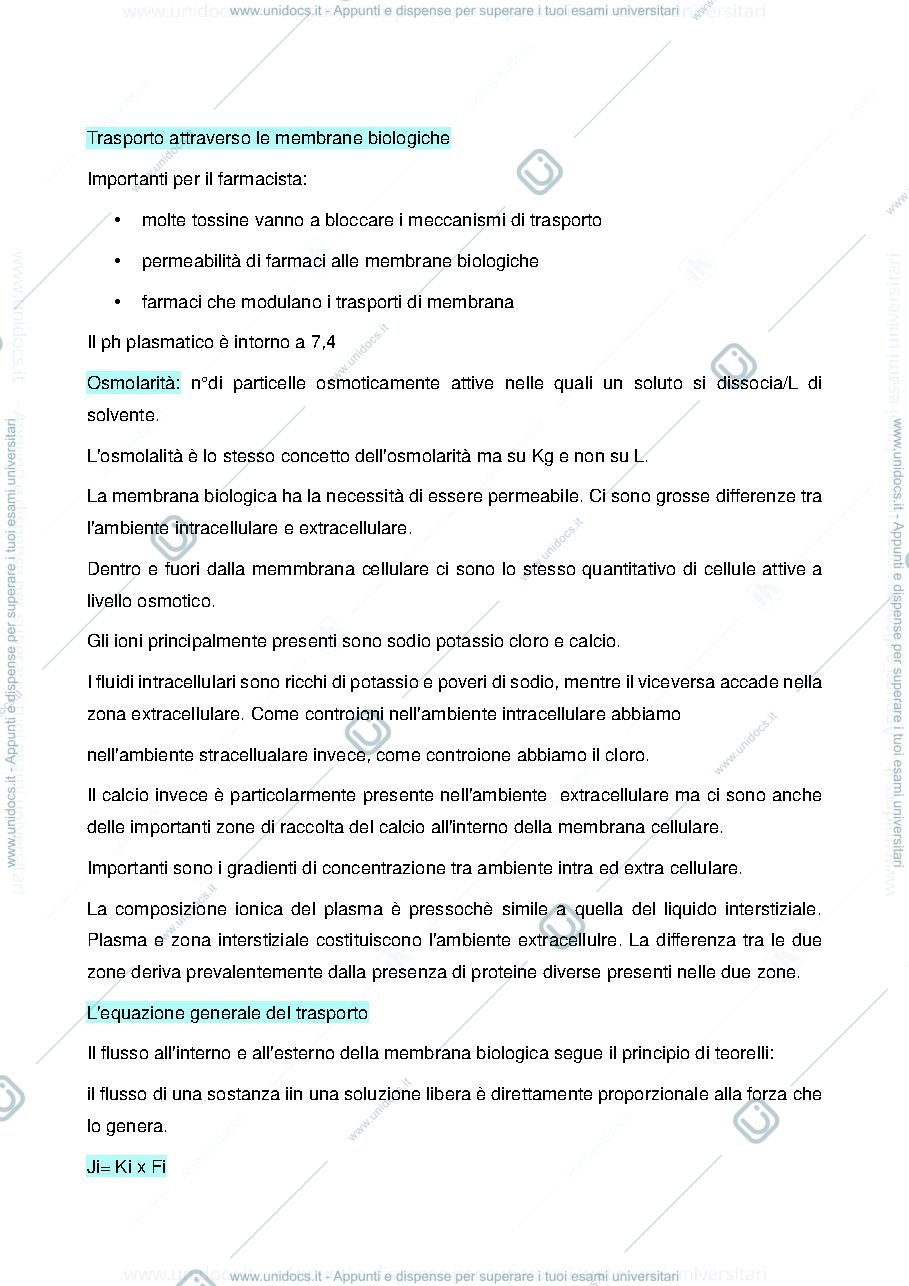 Anteprima pagina 5 — fisiologia cellulare
