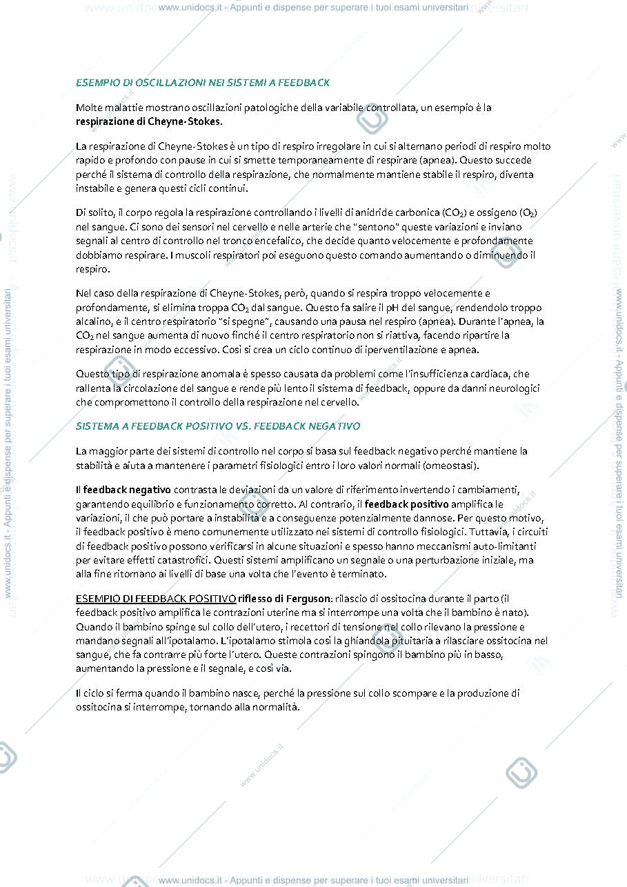 Anteprima pagina 3 — omeostasi e canali di membrana 