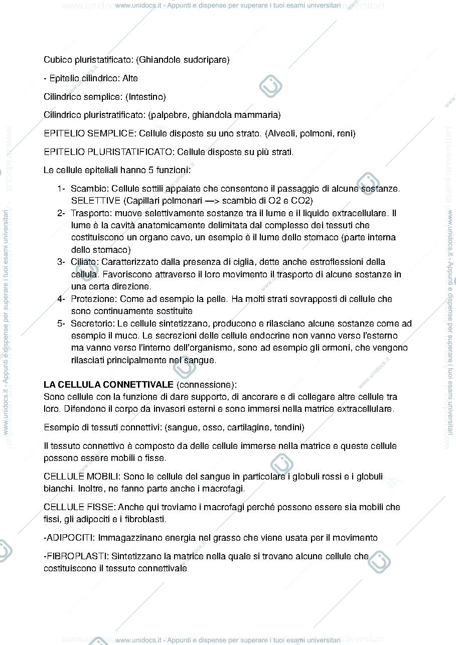 Anteprima pagina 2 — FISIOLOGIA GENERALE