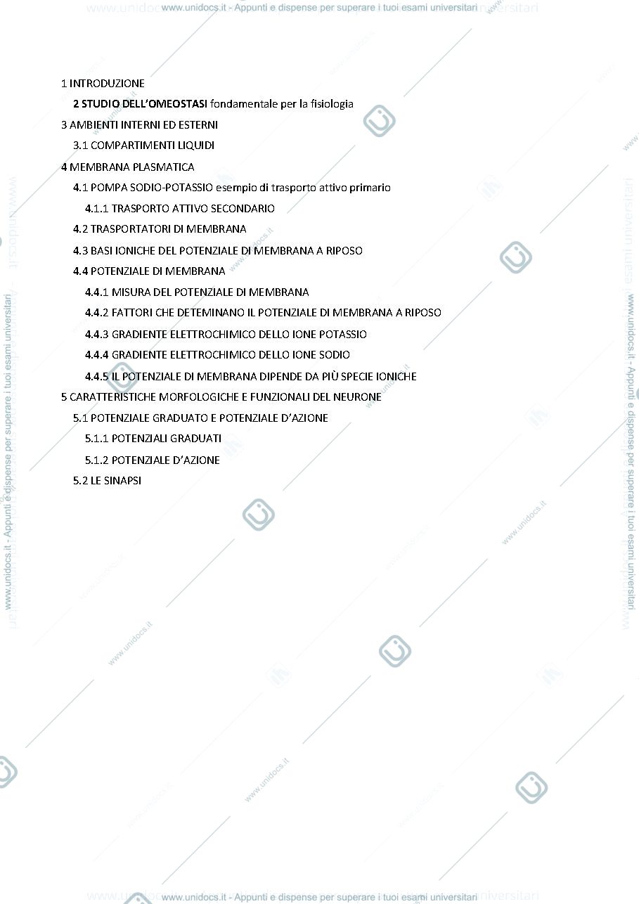 Anteprima pagina 2 — Fisiologia generale