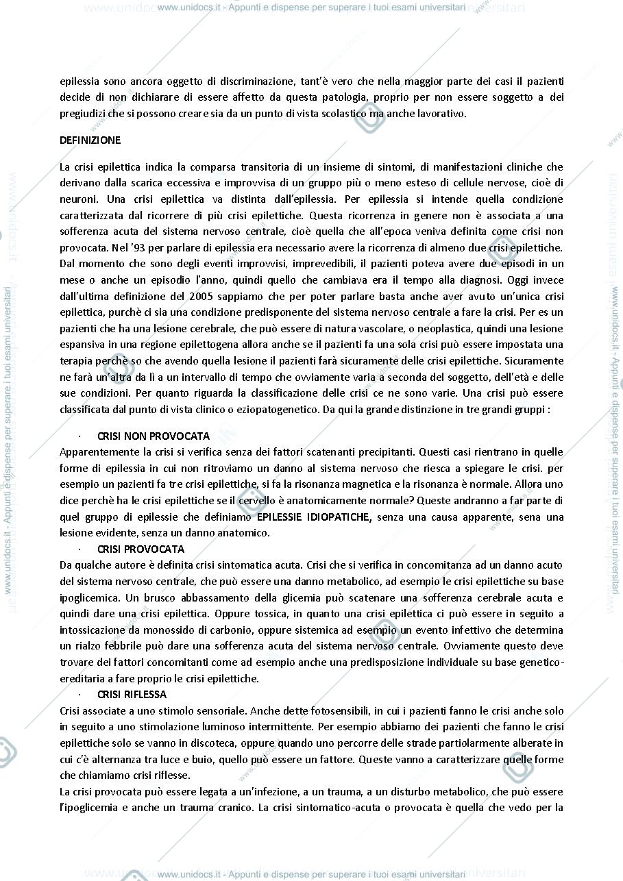 Anteprima pagina 2 — Concetti base sull'epilessia