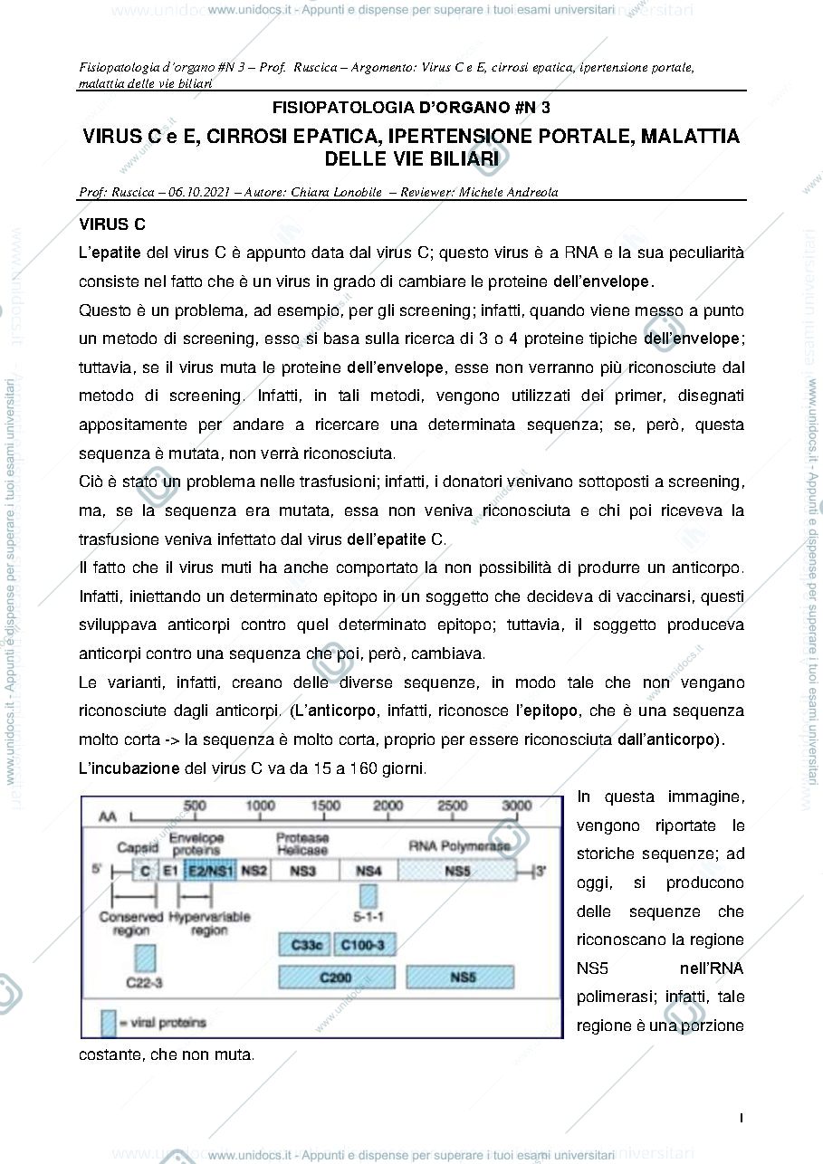 Anteprima pagina 1 — appunti lezione