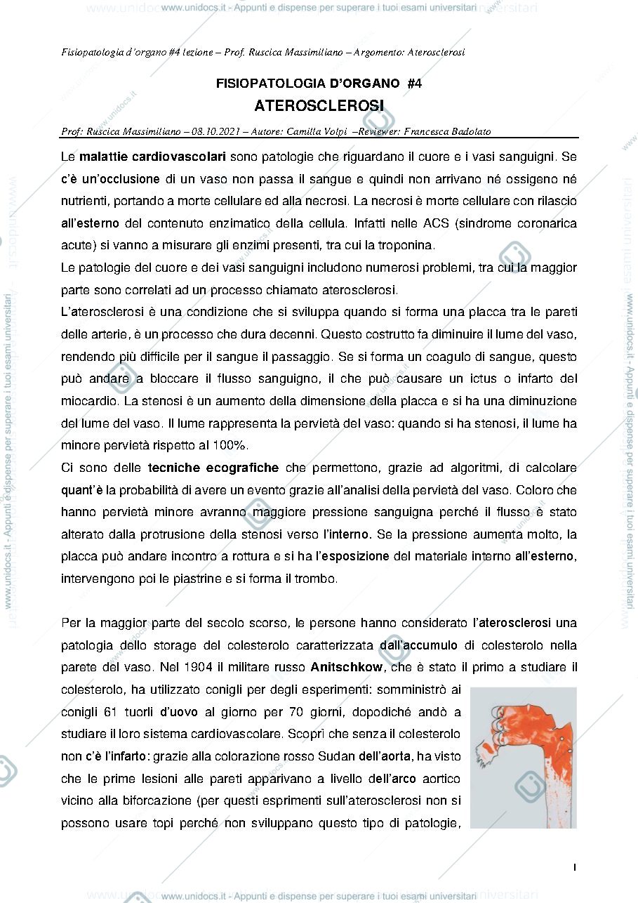Anteprima pagina 1 — appunti lezione