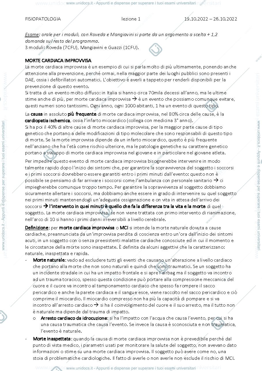 Anteprima pagina 1 — Appunti Roveda