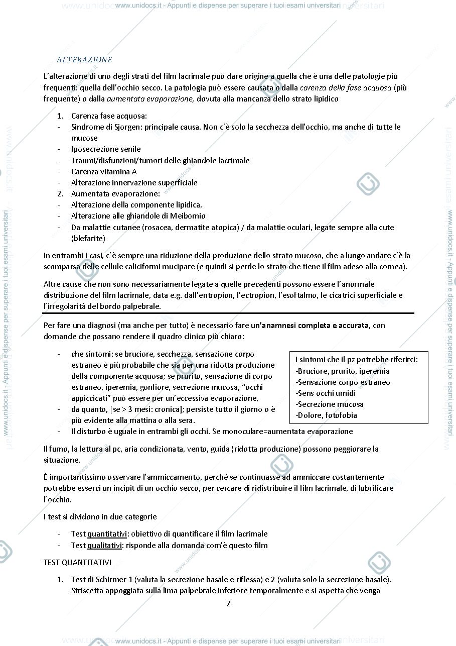 Anteprima pagina 2 — Semeiotica corneale