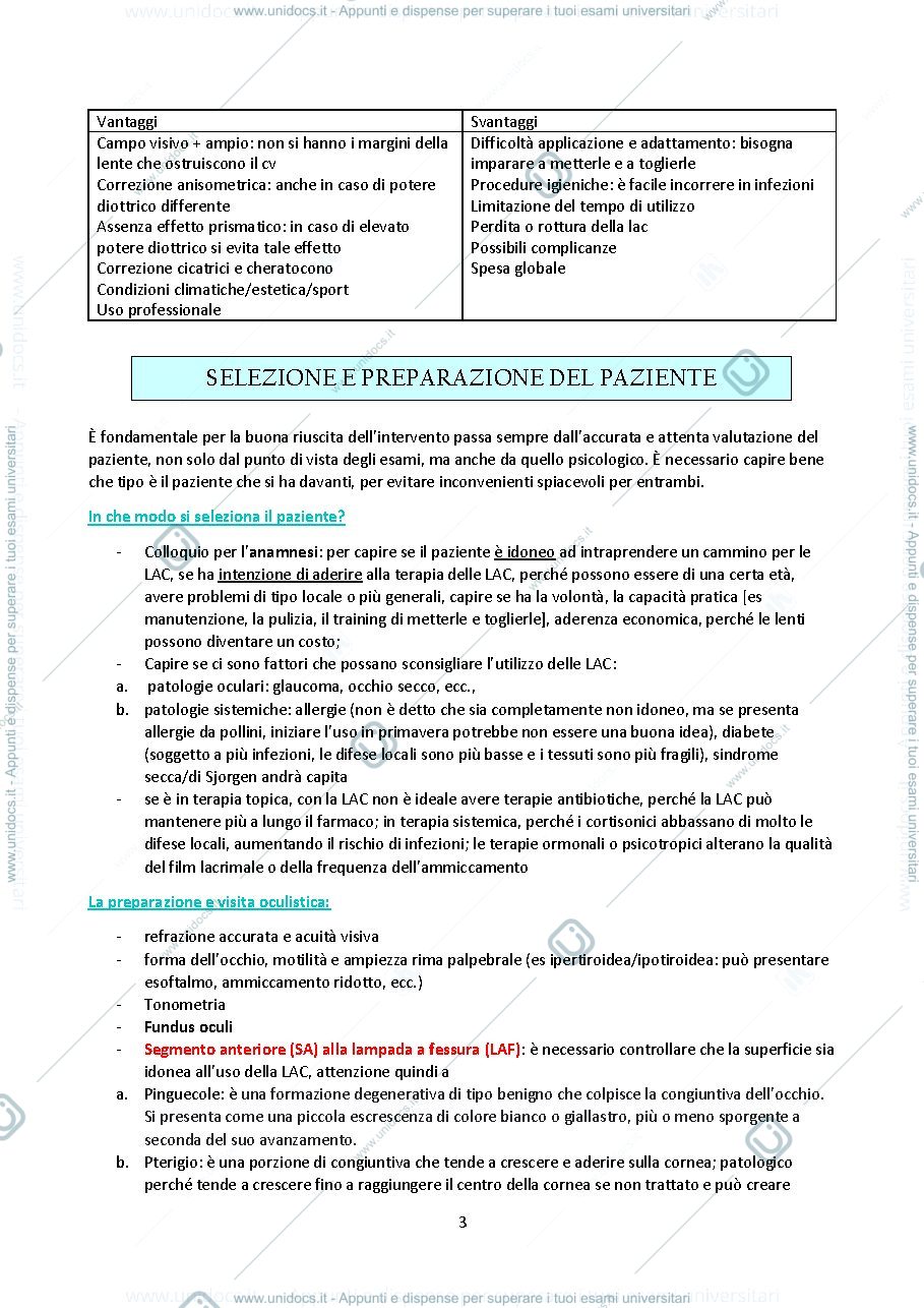 Anteprima pagina 3 — Contattologia