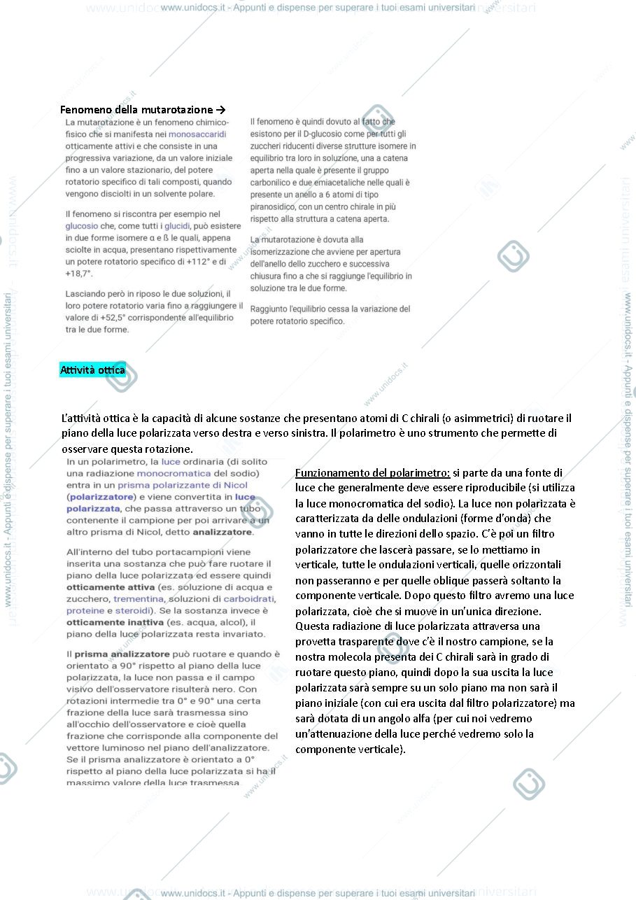 Anteprima pagina 1 — Fitochimica appunti completi 
