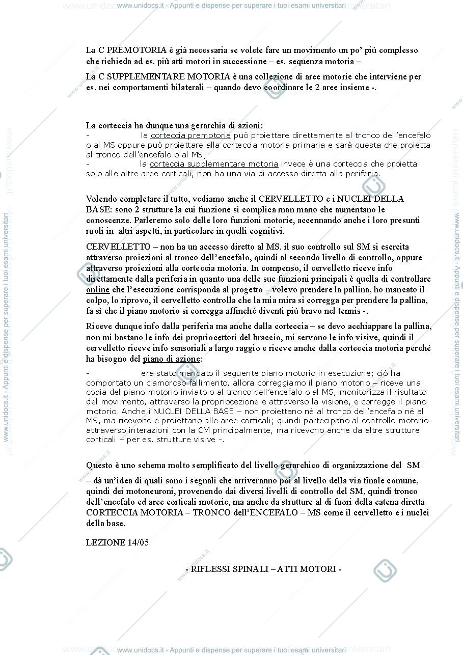 Anteprima pagina 3 — Fondamenti anatomo-fisiologici dei processi psichici