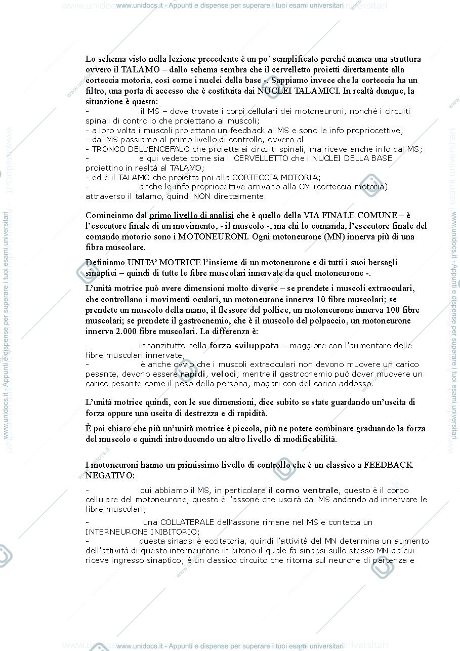 Anteprima pagina 4 — Fondamenti anatomo-fisiologici dei processi psichici