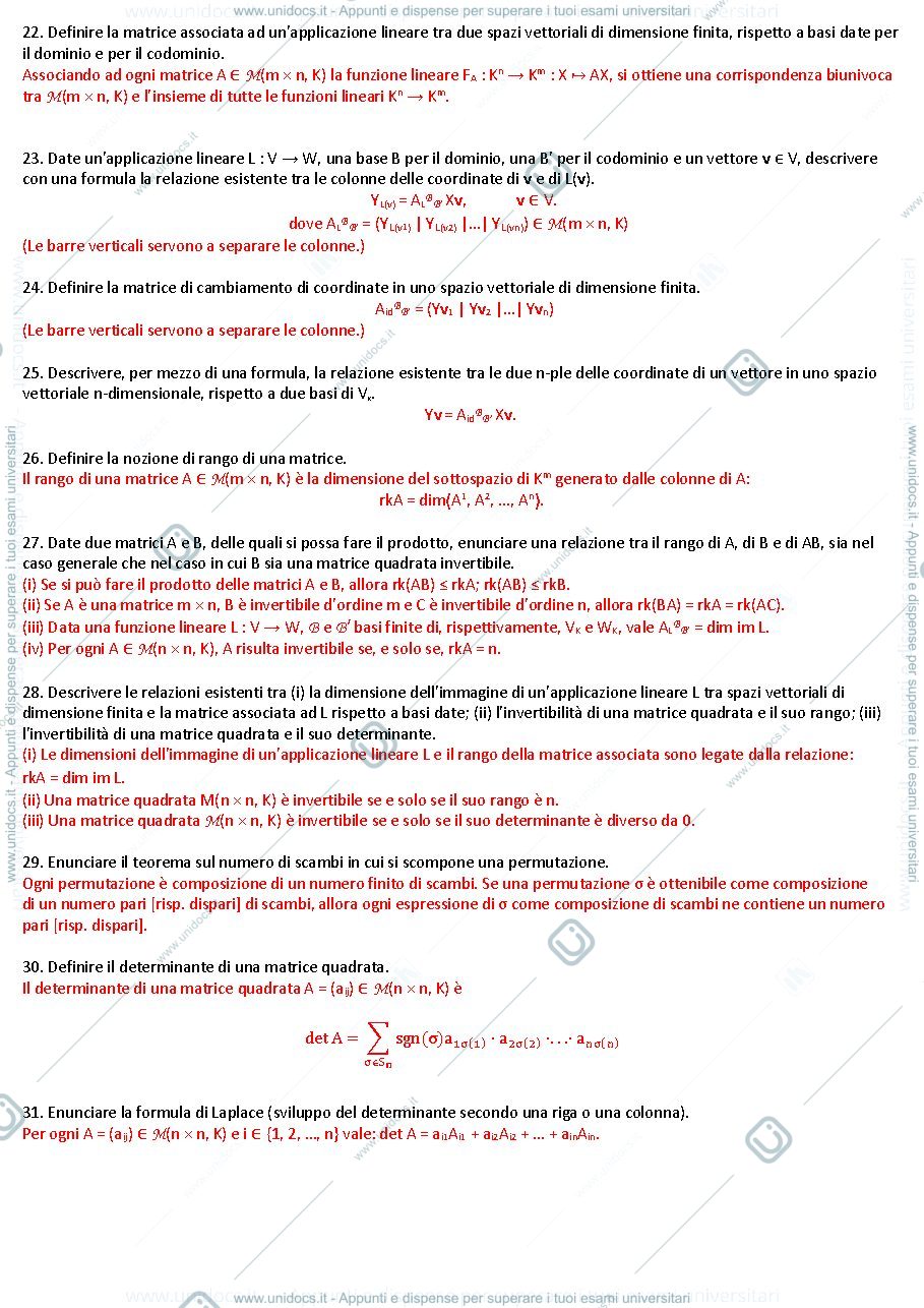 Anteprima pagina 3 — Nozioni più richieste di algebra 