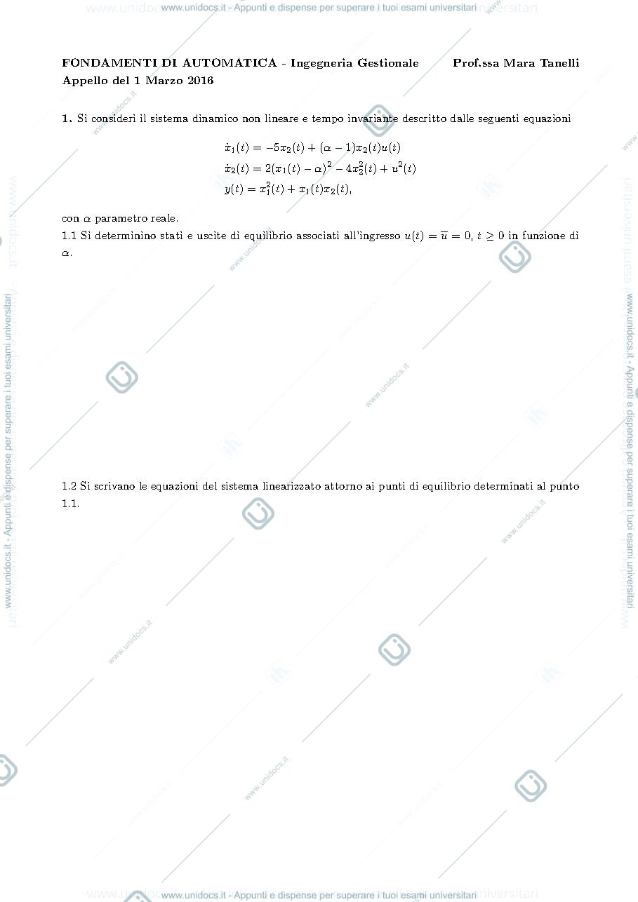 Anteprima pagina 1 — esami prof: Tanelli