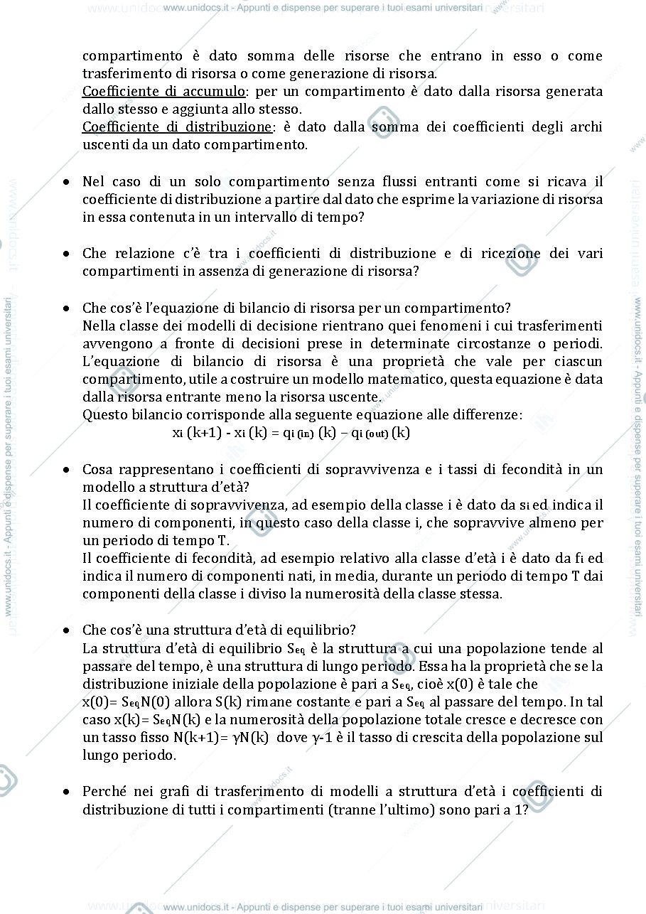 Anteprima pagina 2 — domande e risposte concettuali