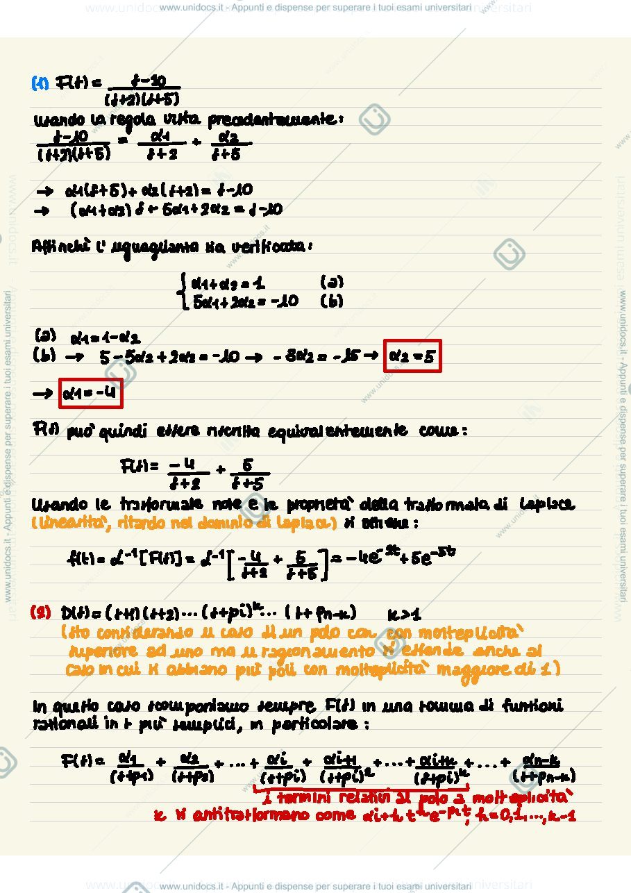 Anteprima pagina 2 — esercitazioni corso prof: Tanelli