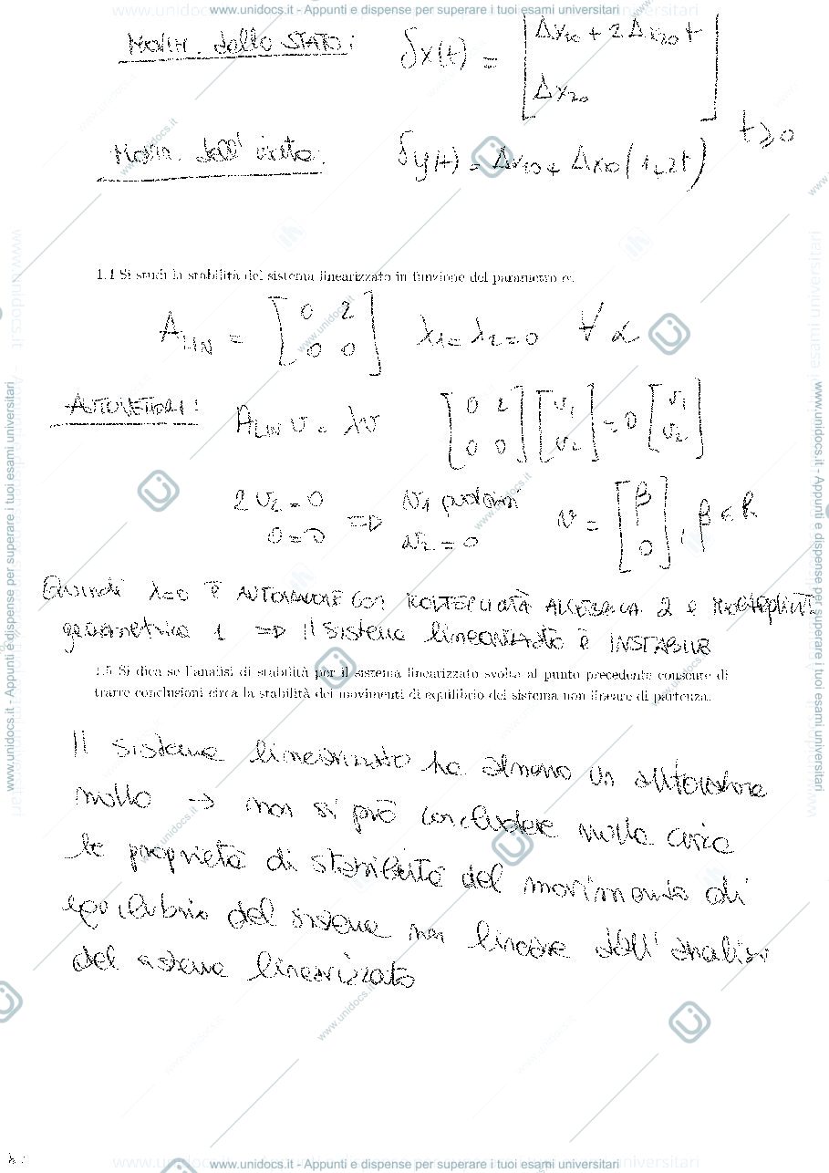 Anteprima pagina 2 — 04032010_testo_e_soluzioni esami prof:Tanelli