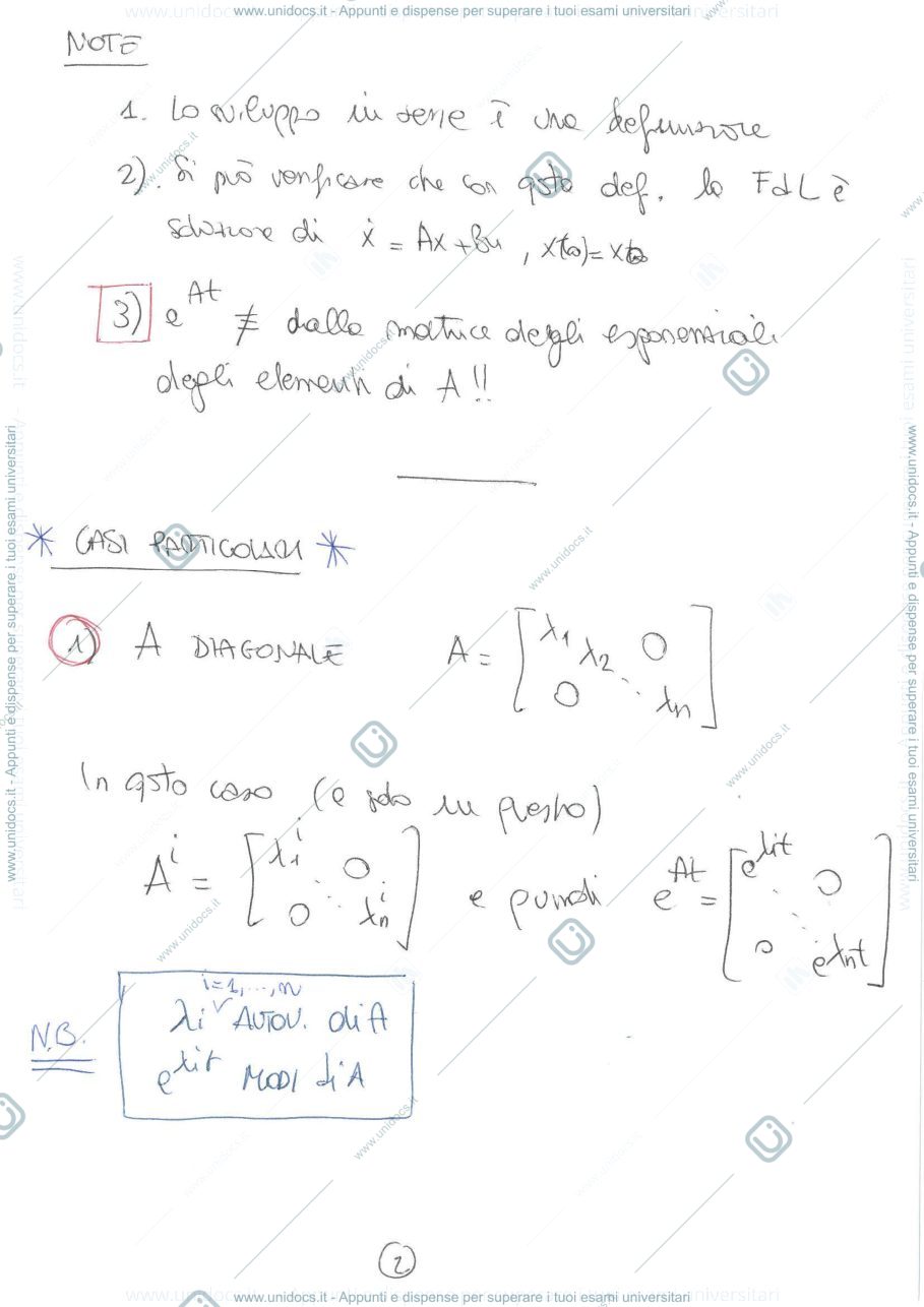Anteprima pagina 2 — 5-Calcolo modi di una matrice appunti della prof: Tanelli