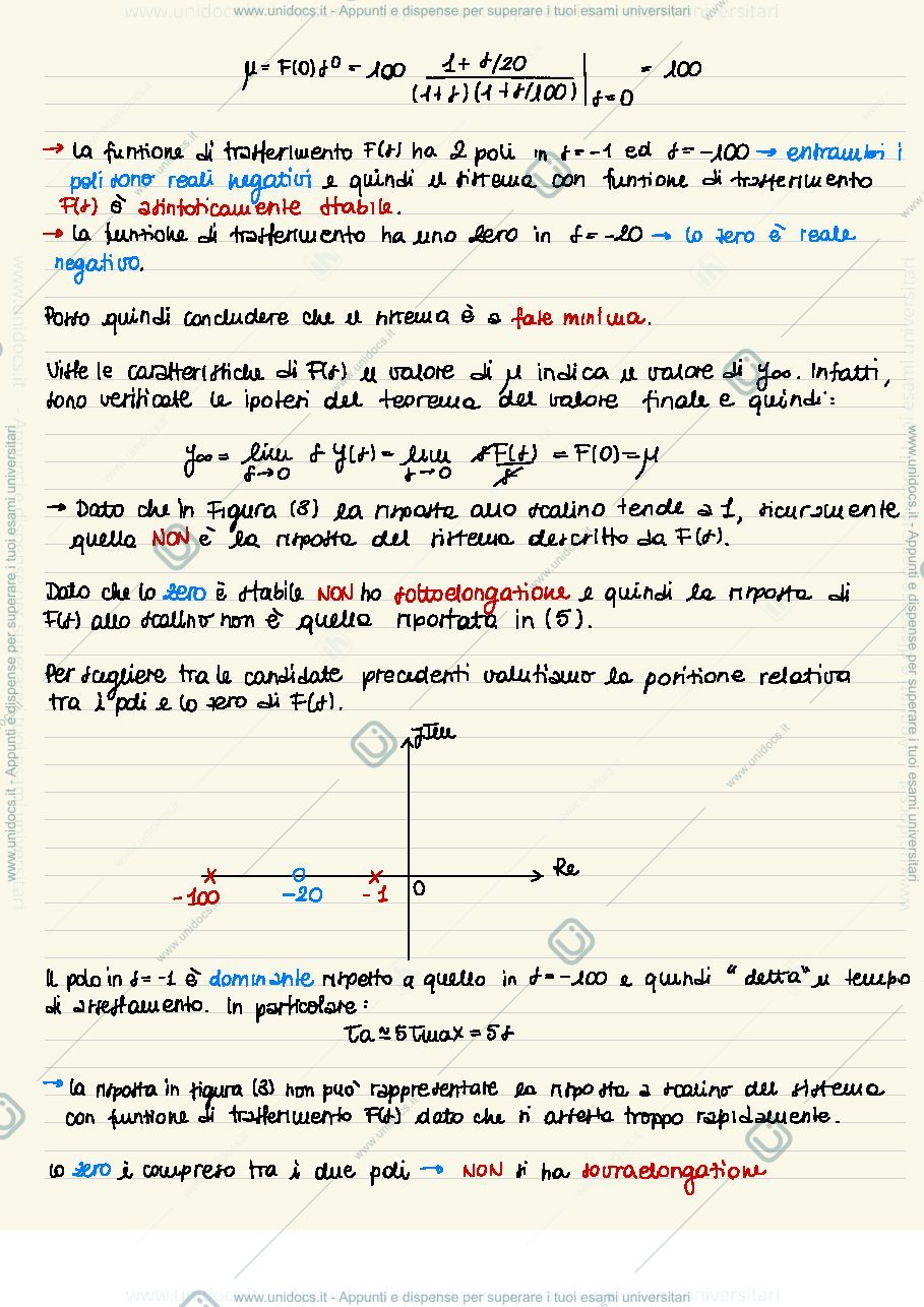 Anteprima pagina 2 — esercitazioni corso prof: Tanelli