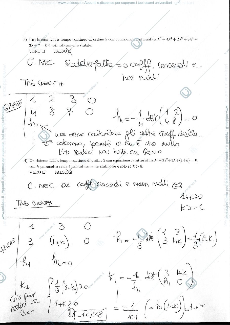 Anteprima pagina 2 — Soluzioni I prova Autovalutazione esami prof: Tanelli