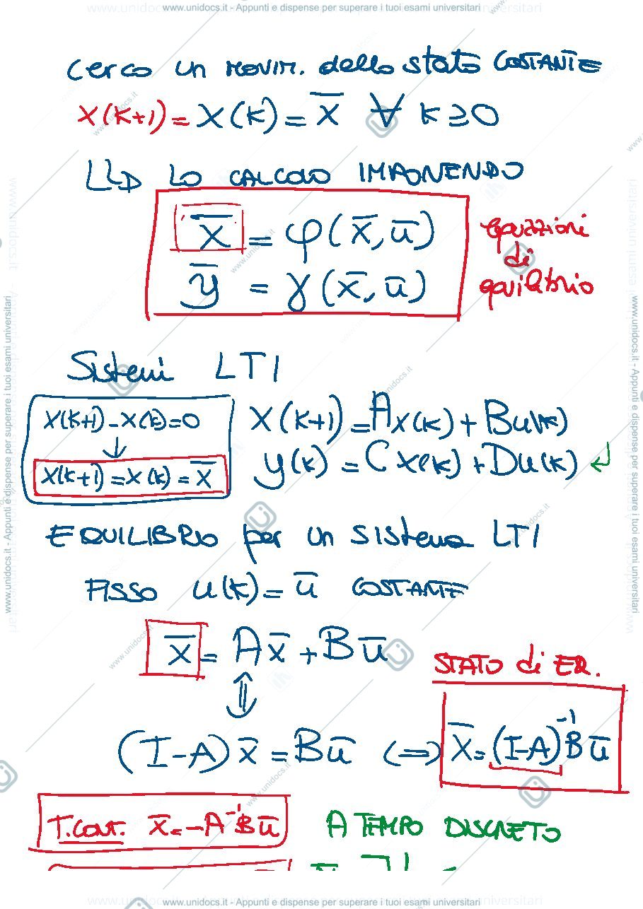 Anteprima pagina 2 — 28-Sistemi a tempo discreto appunti della prof: Tanelli