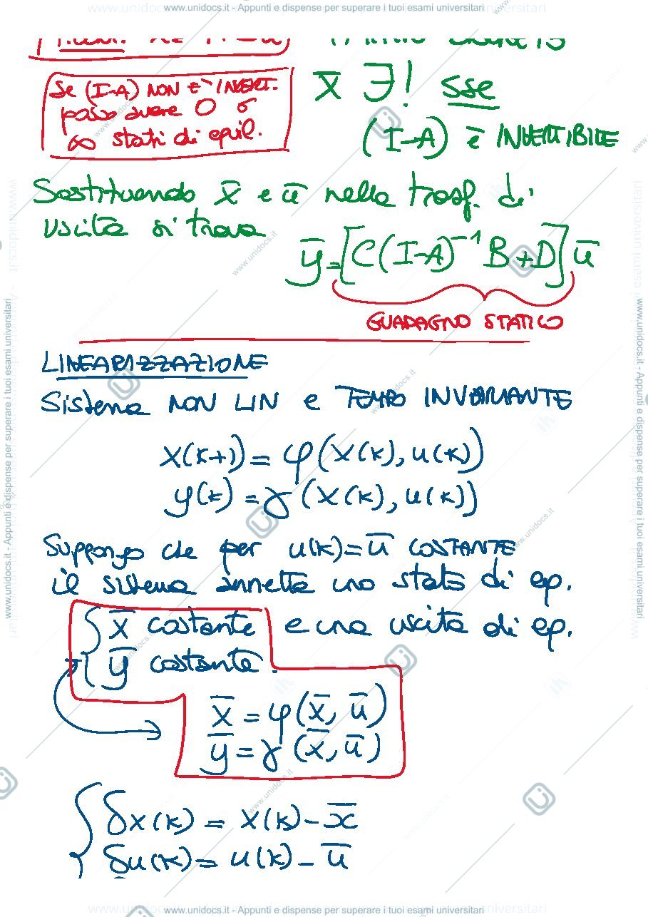 Anteprima pagina 3 — 28-Sistemi a tempo discreto appunti della prof: Tanelli