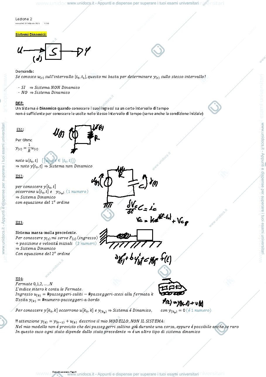 Anteprima pagina 4 — Fondamenti di Automatica