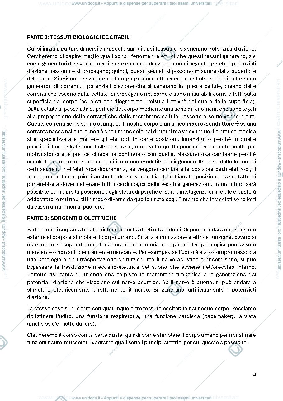 Anteprima pagina 4 — Sbobine bioelettricità