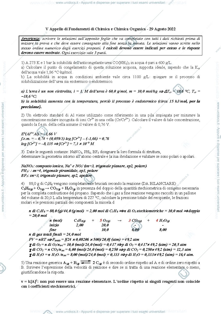 Anteprima pagina 1 — temi d'esame svolti