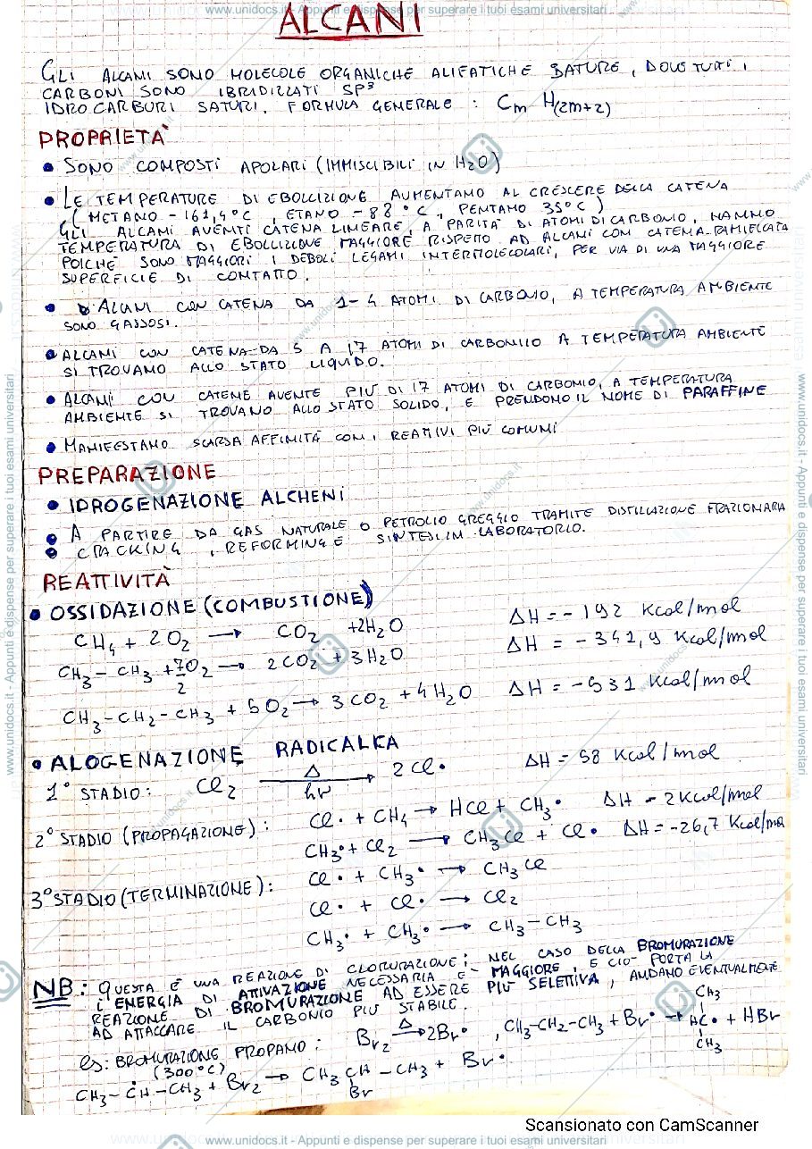 Anteprima pagina 2 — Appunti completi di Chimica Organica