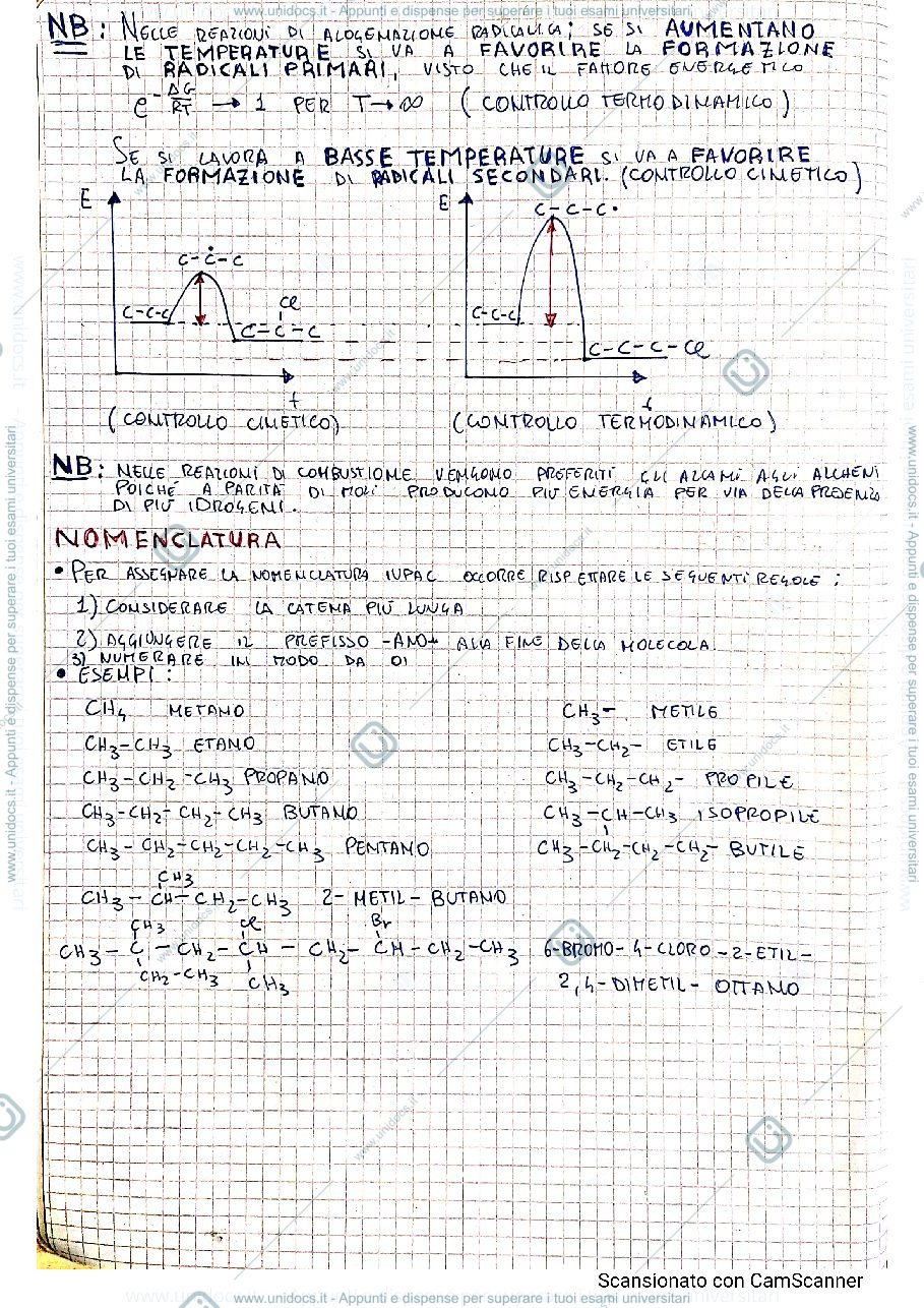Anteprima pagina 3 — Appunti completi di Chimica Organica