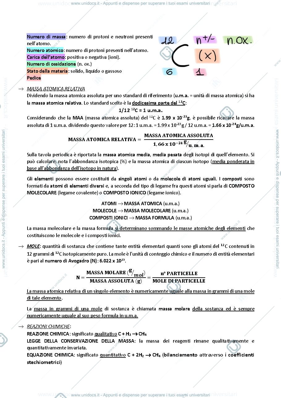 Anteprima pagina 3 — Fondamenti di chimica