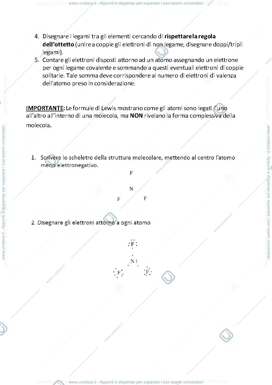 Anteprima pagina 2 — Riassunto formule e nozioni Fondamenti di Chimica