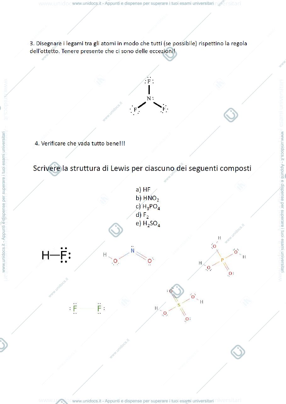 Anteprima pagina 3 — Riassunto formule e nozioni Fondamenti di Chimica