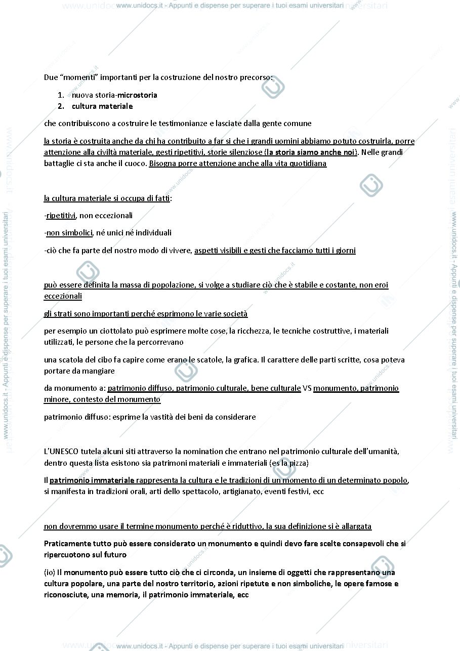 Anteprima pagina 3 — Appunti conservazione