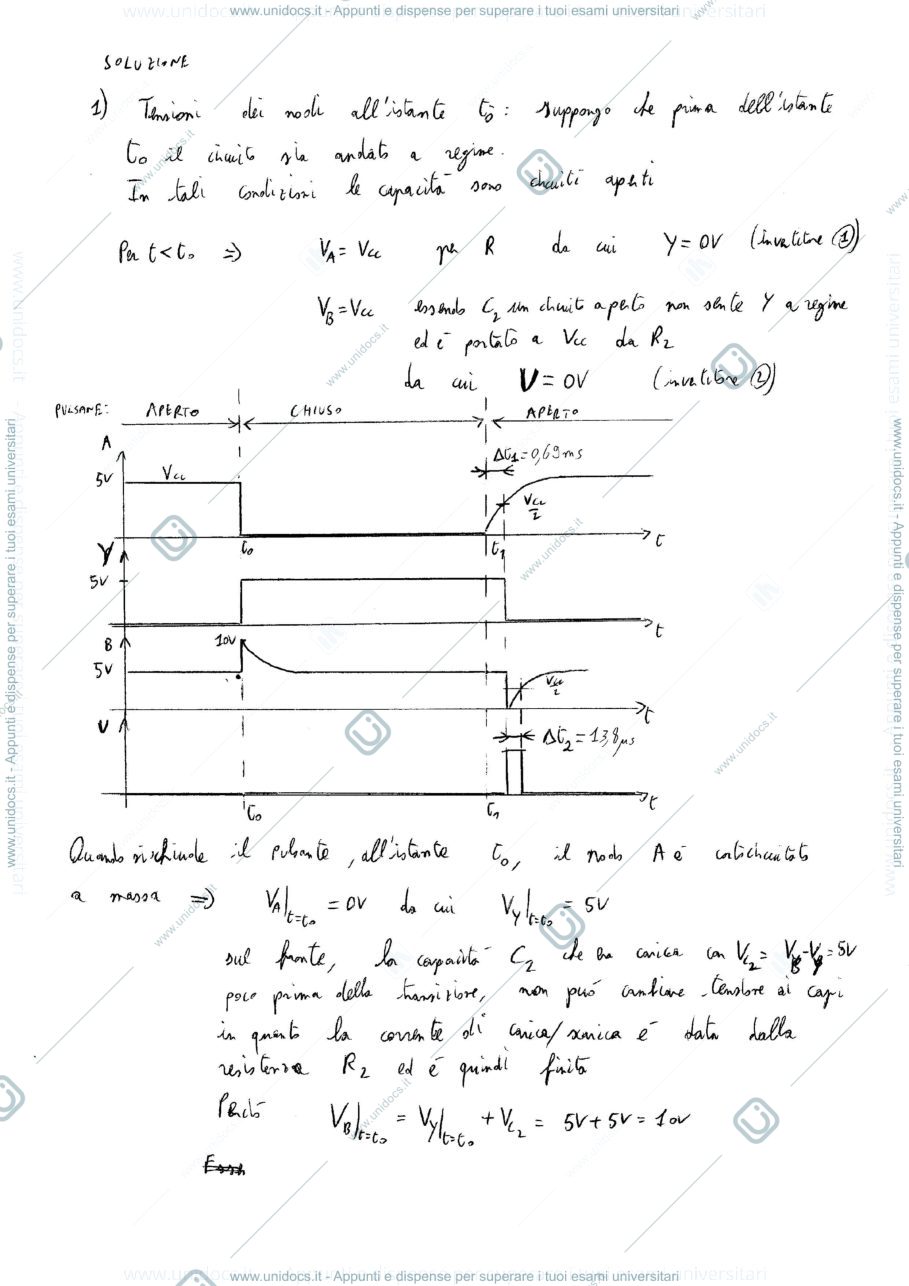Anteprima pagina 2 — Ele Dig CMOS 5 esercizi corso prof: Castoldi