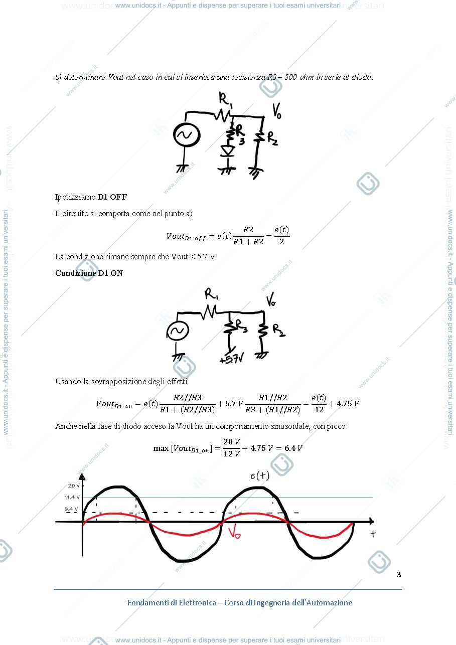 Anteprima pagina 3 — esercitazioni corso prof: Castoldi