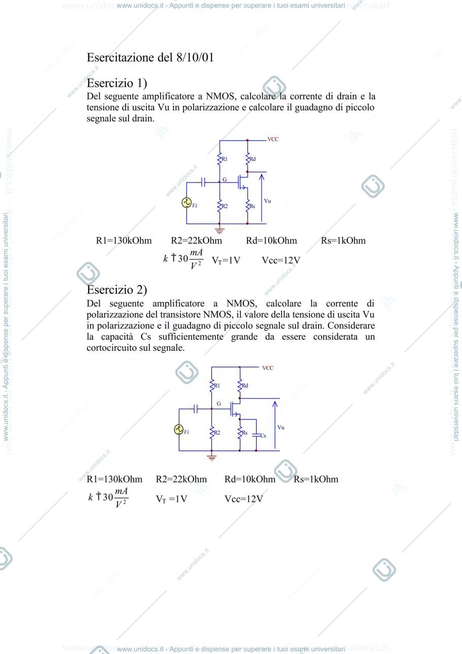 Anteprima pagina 1 — Es stadio MOS 3 esercizi corso prof: Castoldi