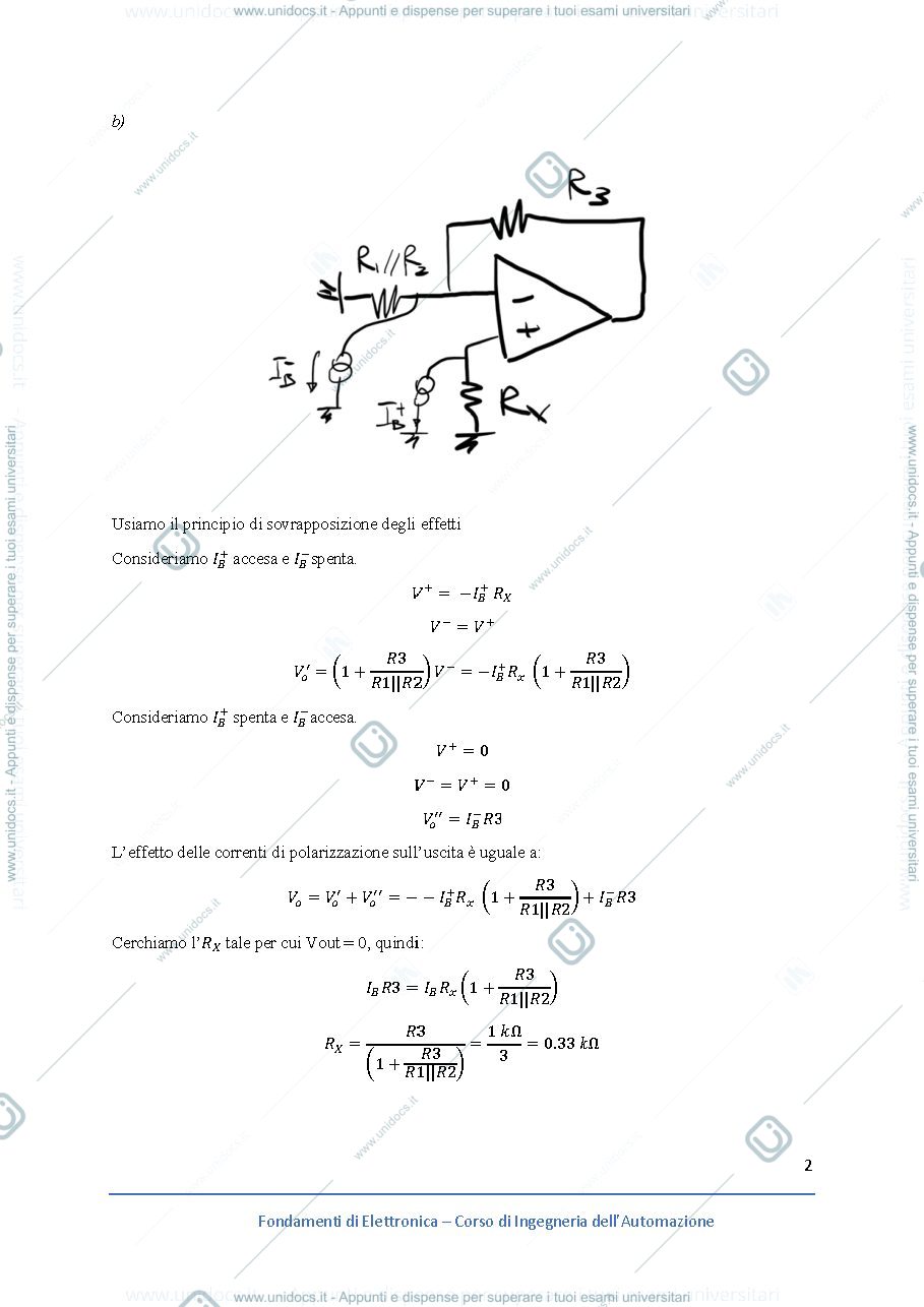 Anteprima pagina 2 — esercitazioni corso prof: Castoldi