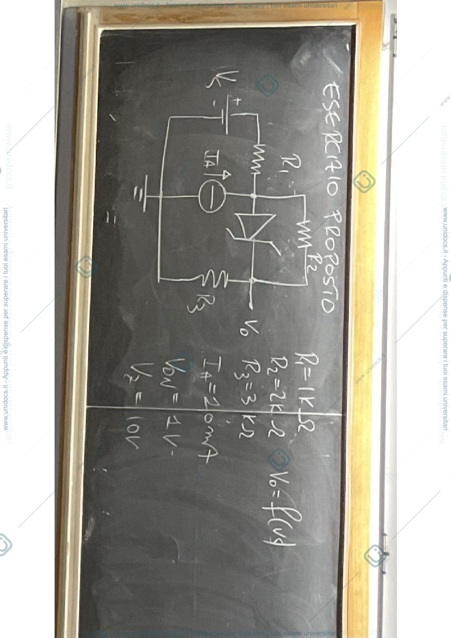 Anteprima pagina 1 — Esercizio reti elettriche 