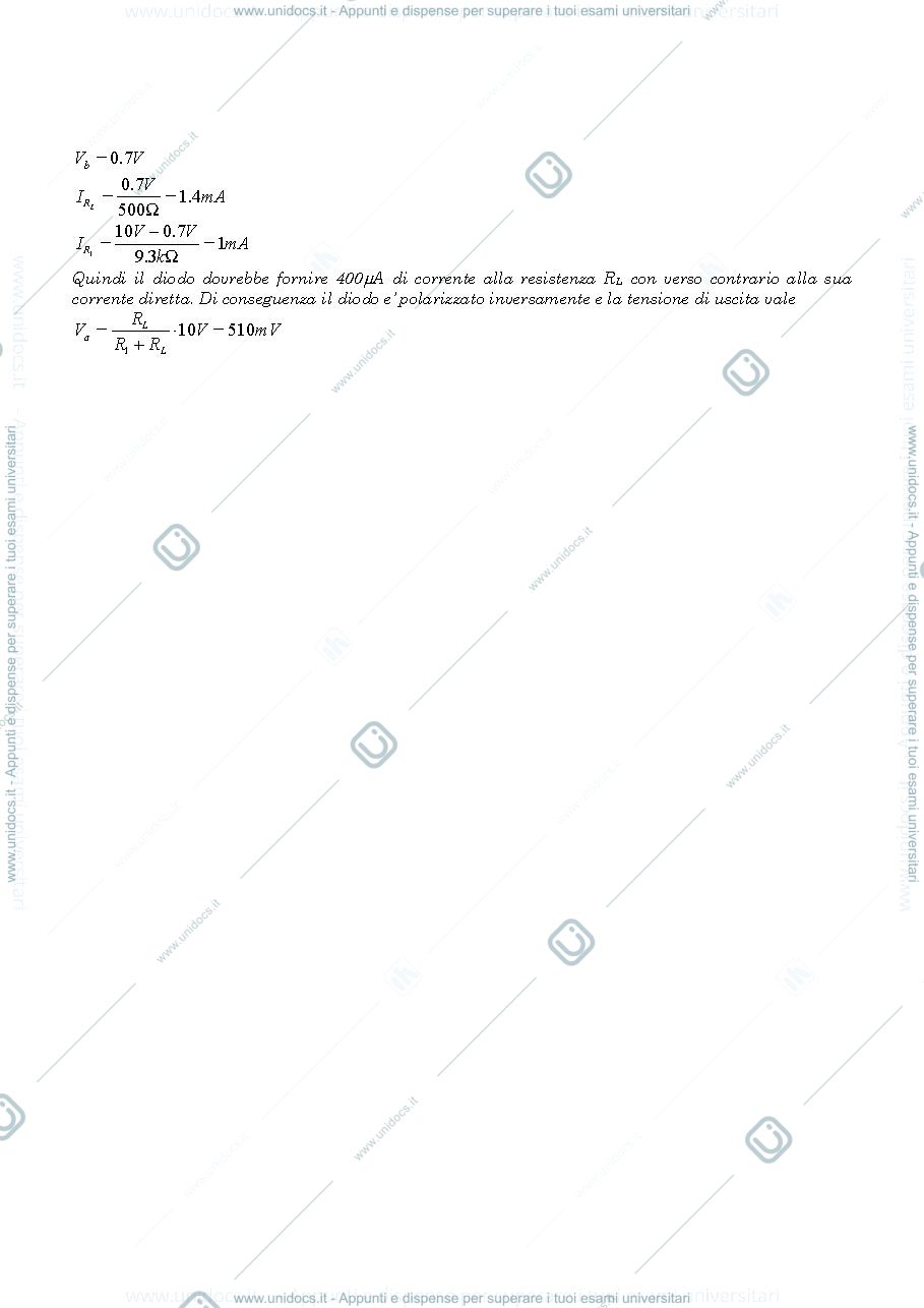 Anteprima pagina 3 — DIODO_7es. esercizi corso prof: Castoldi