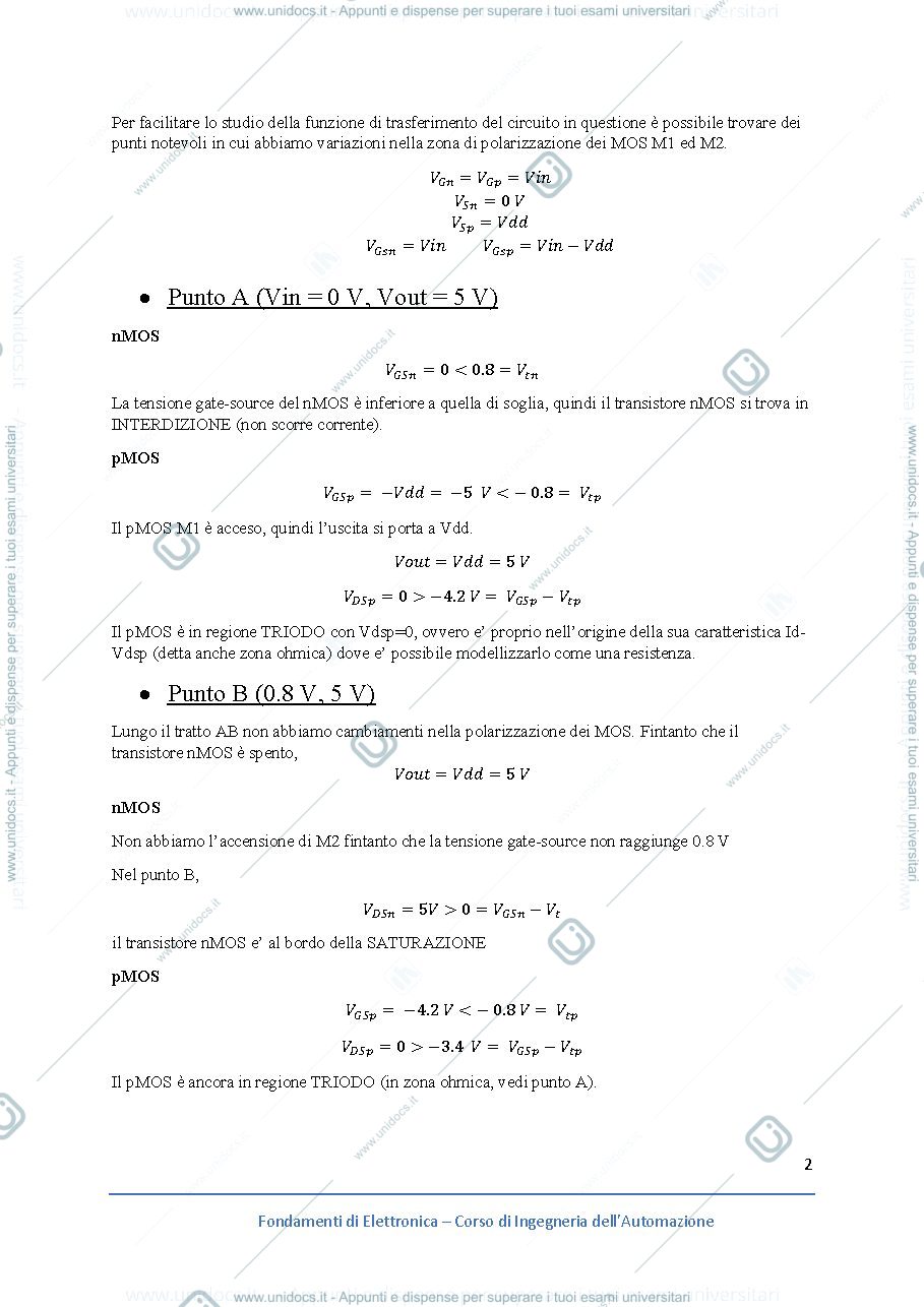 Anteprima pagina 2 — esercitazioni corso prof: Castoldi