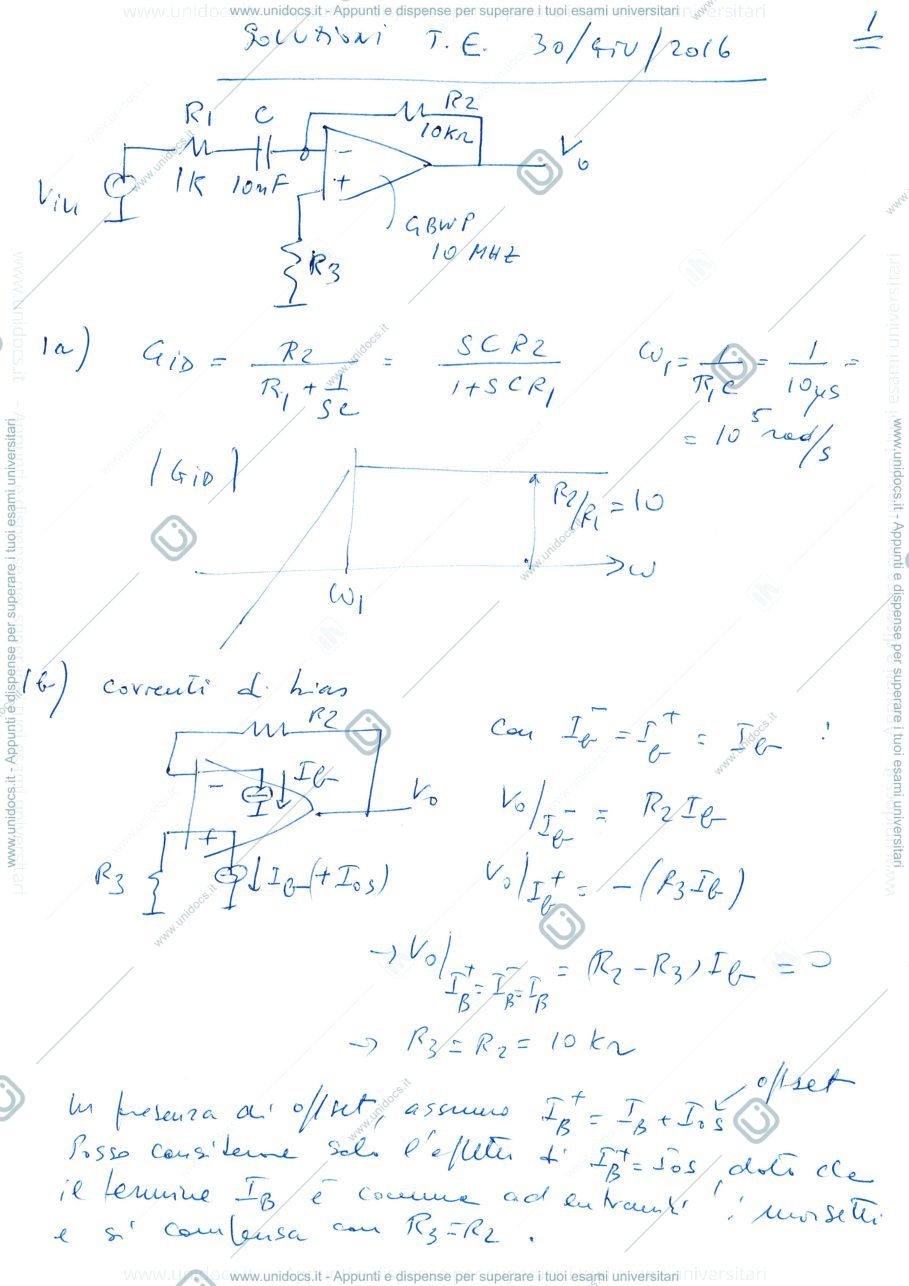 Anteprima pagina 2 — 30giu16 Esame prof : Castoldi