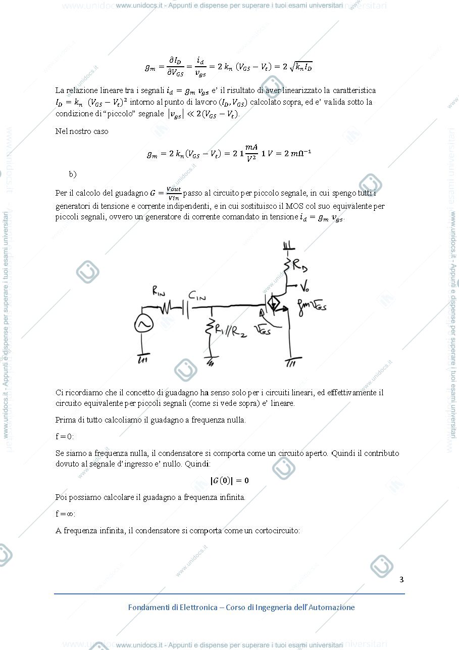 Anteprima pagina 3 — esercitazioni corso prof: Castoldi