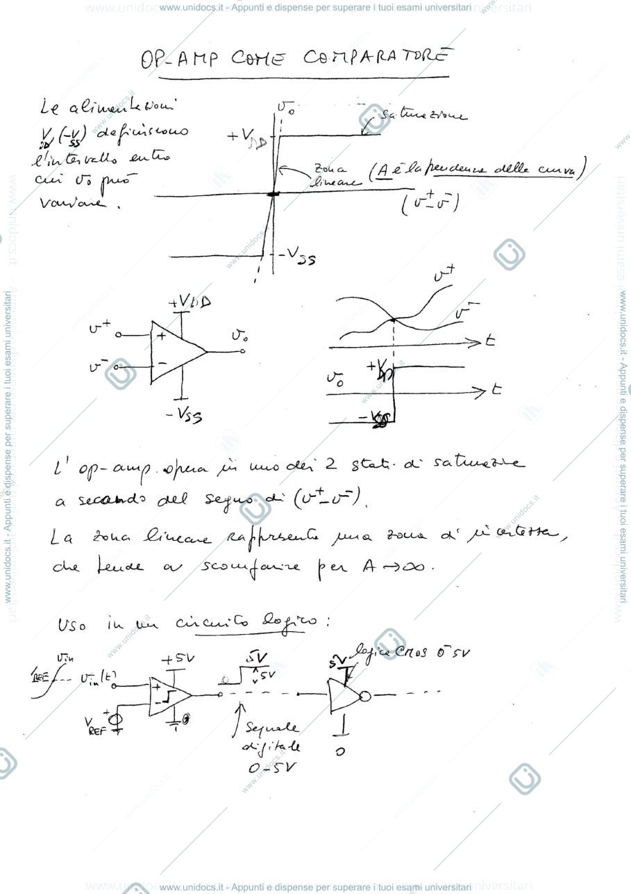 Anteprima pagina 2 — 13_Amplificatore Operazionale prof: Castoldi