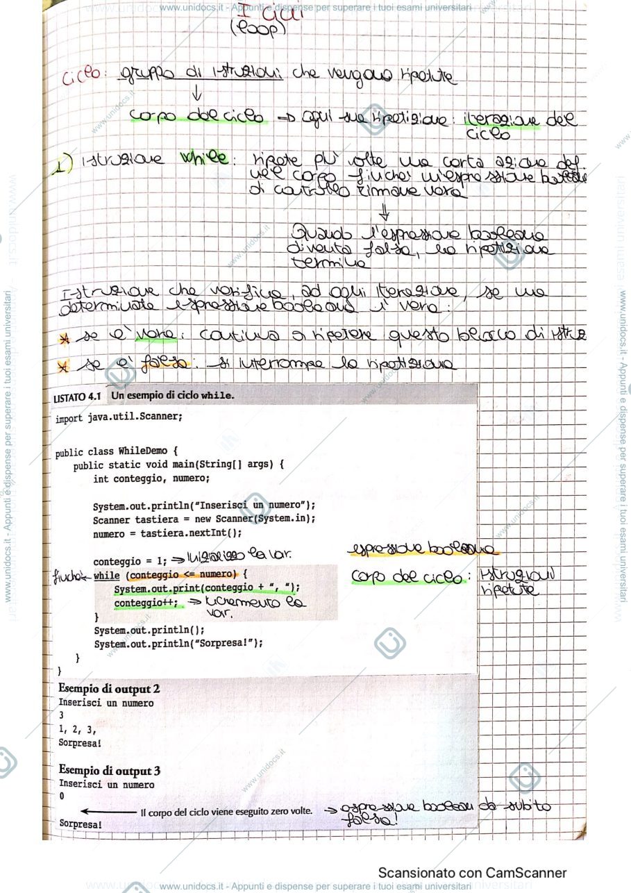 Anteprima pagina 1 — I Cicli