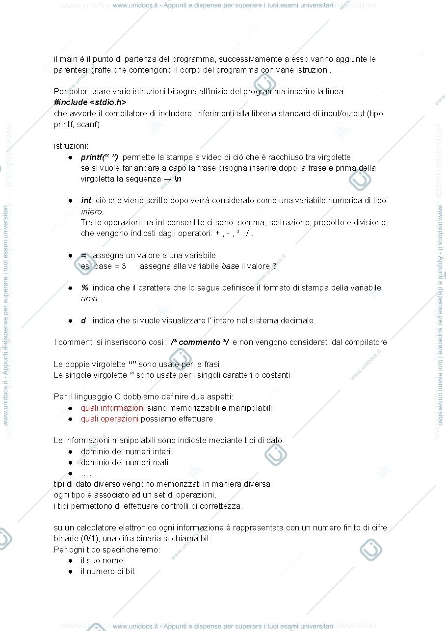 Anteprima pagina 3 — Appunti+domande d'esame