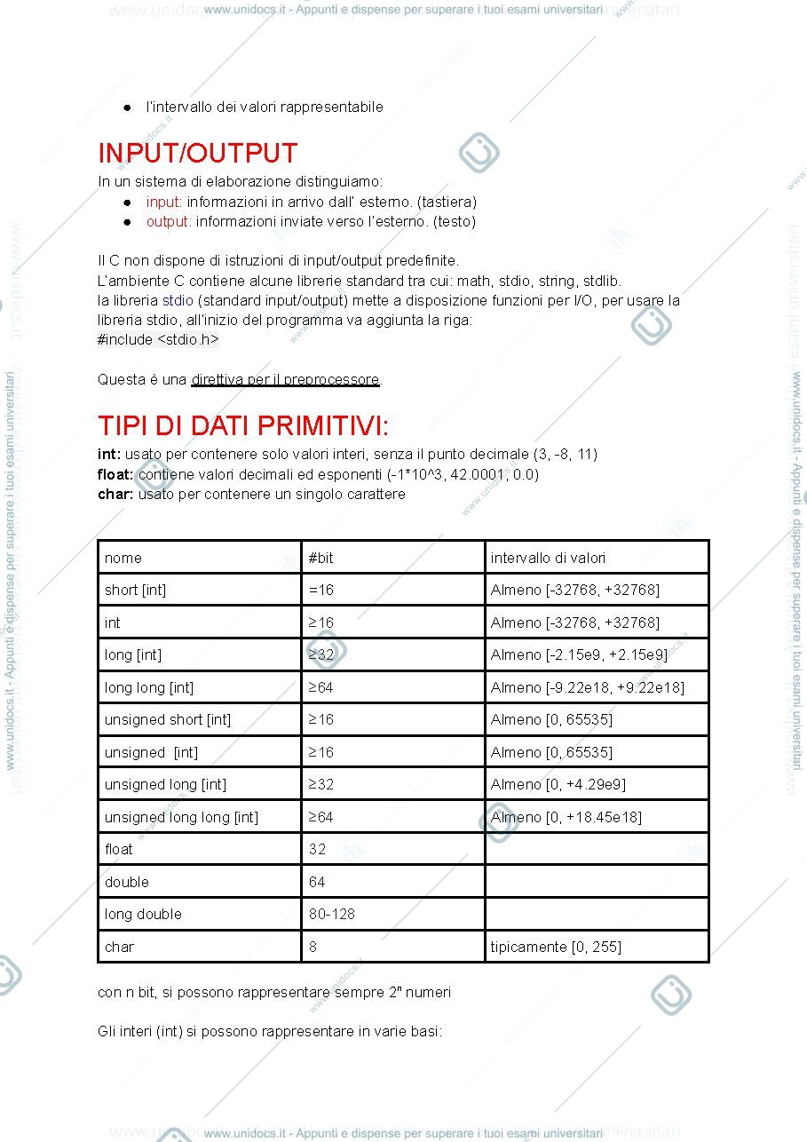 Anteprima pagina 4 — Appunti+domande d'esame