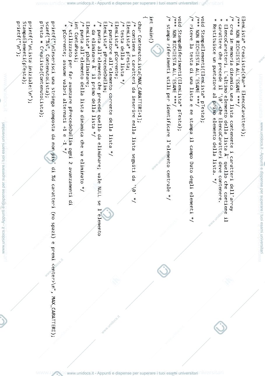 Anteprima pagina 2 — es08_01-elimina_elemento_centrale_lista_semplificato_senza_puntpunt esercitazioni prof:Caglioti